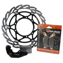 Kit frein avant oversize 270mm MOTO MASTER - Patte de déport + plaquettes incluses - TM Racing MX / EN / MX-F / EN-F