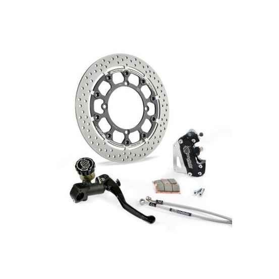 Kit frein avant complet supermotard MOTO MASTER - Disque Halo T-Floater 320mm - Option MC RMC-R - YAMAHA YZ / YZF / WRF