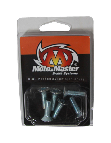 Kit 6 vis disque de frein arrière Moto Master M6x20 Kawasaki Suzuki Yamaha