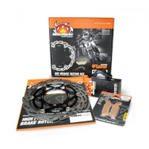 Kit frein avant oversize 270mm MOTO MASTER - Patte de déport + plaquettes incluses - SHERCO SE-R / SE-F
