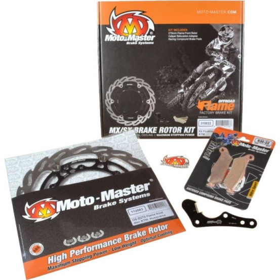 Kit frein avant oversize junior 260mm MOTO MASTER - KAWASAKI 85 KX 2001-2018