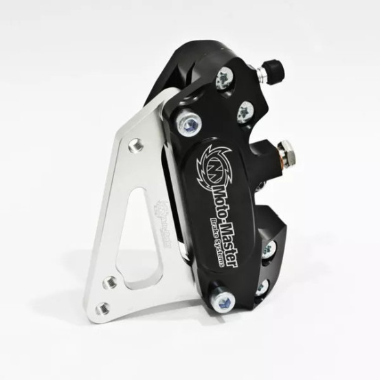 Etrier de frein avant Supermotard 4 pistons MOTO MASTER - Patte de déport disque 320mm + plaquettes - GAS GAS / HUSQVARNA / KTM