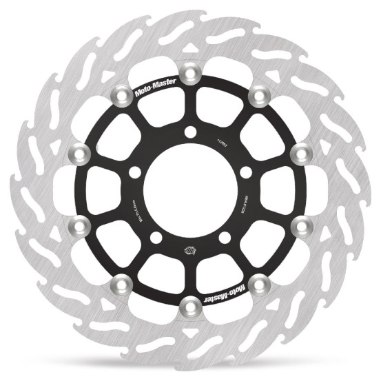 Disque de frein avant gauche MOTO MASTER Flame Racing series - Epaisseur 5,5mm - KAWASAKI 636 ZX-6R / 1000 ZX-10R