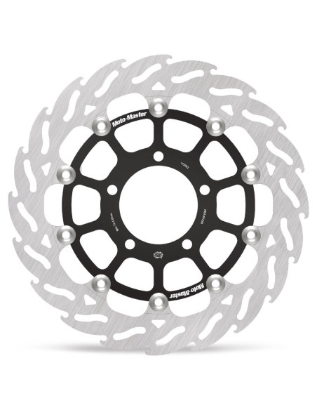 Disque de frein avant gauche MOTO MASTER Flame Racing series - Epaisseur 5,5mm - KAWASAKI 636 ZX-6R / 1000 ZX-10R