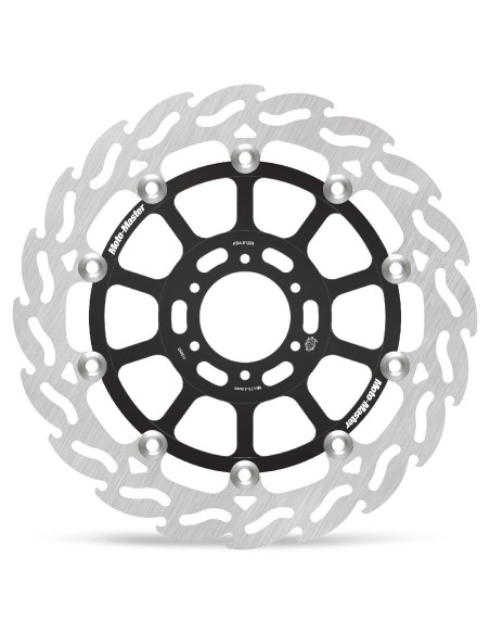 Disque de frein avant gauche MOTO MASTER Flame - HONDA 250 RS 400 RVF / VFR 600 CBR F 750 VFR F 900 CBR RR 1000 VTR F