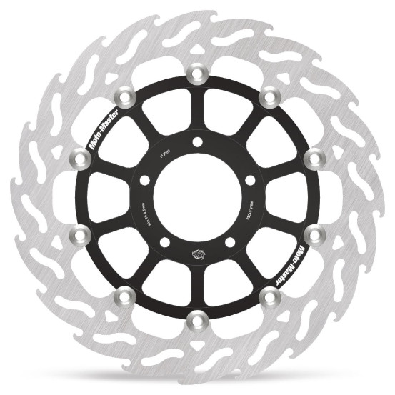 Disque de frein avant gauche MOTO MASTER Flame - DUCATI 796 Hypermotard 2010-2012 1100 Hypermotard 2008-2012