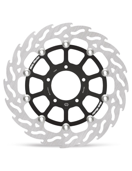 Disque de frein avant gauche MOTO MASTER Flame - DUCATI 796 Hypermotard 2010-2012 1100 Hypermotard 2008-2012