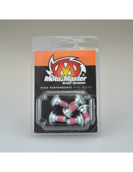 Kit 6 vis de disque de frein avant / arrière Moto Master M6x13mm KAWASAKI SUZUKI