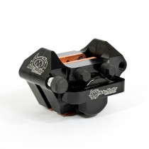 Etrier de frein arrière 2 pistons + plaquettes MOTO MASTER- KTM 85 SX - Freeride 250 / 350 - HUSQVARNA 85 TC - OHVALE GP-0