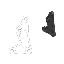 Patte de déport étrier origine pour disque 260mm MOTO MASTER - HONDA 80 / 85 CR 1996-2007 150 CRF-R 2007-2018