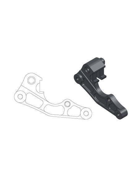 Patte de déport étrier origine pour disque 270mm MOTO MASTER - KAWASAKI KX / KXF / KLX SUZUKI RM / RMZ / RMX / DR-Z