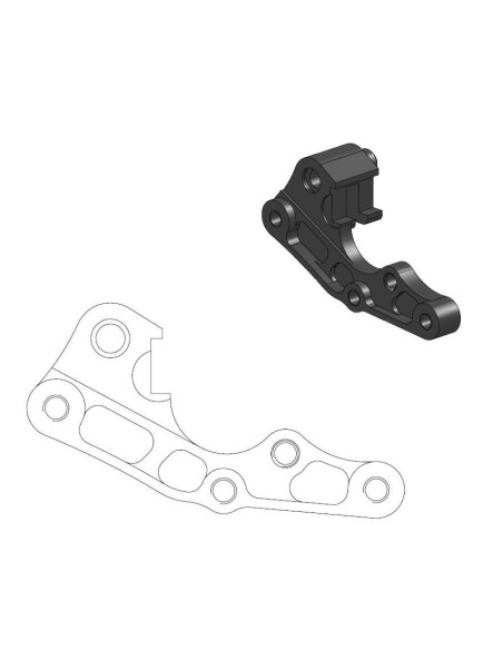 Patte de déport étrier origine pour disque 270mm MOTO MASTER - BETA RR