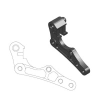 Patte de déport étrier origine pour disque 270mm MOTO MASTER - SHERCO 250 SE-R / SE-F 300 SE-R / SE-F 450 SE-F