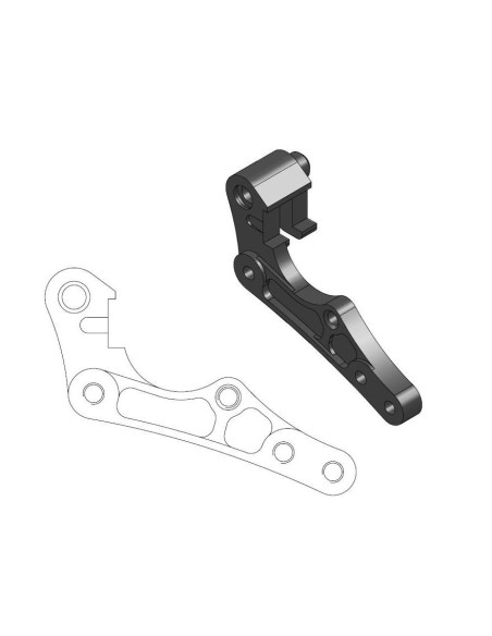 Patte de déport étrier origine pour disque 270mm MOTO MASTER - SHERCO 250 SE-R / SE-F 300 SE-R / SE-F 450 SE-F