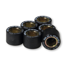 Jeu de 6 galets de variateur origine/Multivar MALOSSI 19x13,7mm