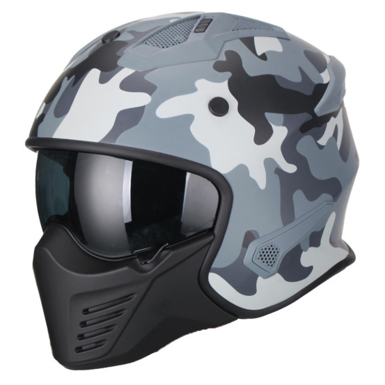 Casque Jet VITO Bruzano Camouflage
