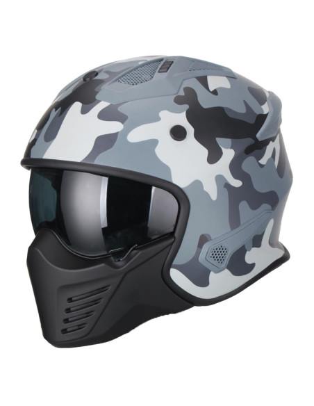 Casque Jet VITO Bruzano Camouflage