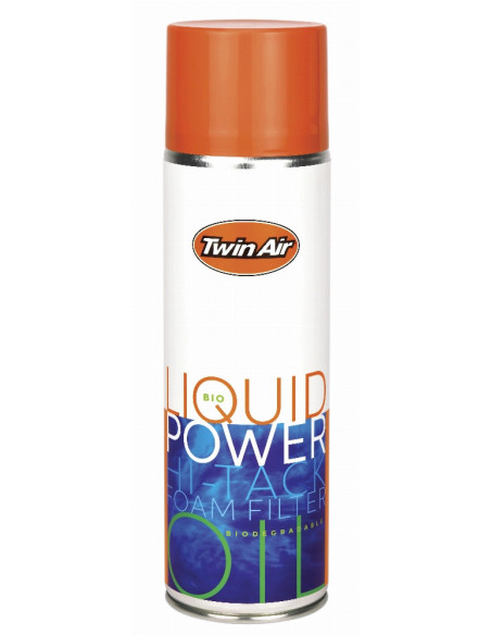 Spray huile pour filtre à air TWIN AIR - Bio liquid Power - 500ml