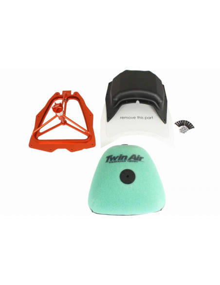 Kit filtre à air + cage POWERFLOW TWIN AIR - YAMAHA 250 YZF 2014-2018 450 YZF 2014-2017