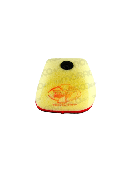 Filtre à air DT1 double mousse pré huilé SHERCO 250 / 300 / 450 2T / 4T 2012 - 2016