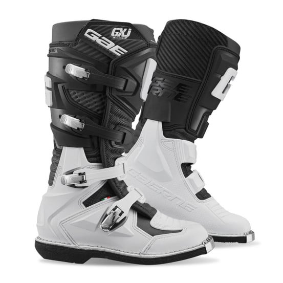 Bottes cross enfant Gaerne GXJ - Noir Blanc