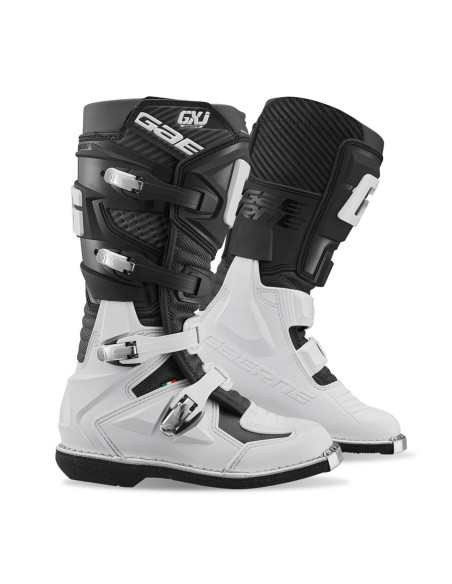 Bottes cross enfant Gaerne GXJ - Noir Blanc