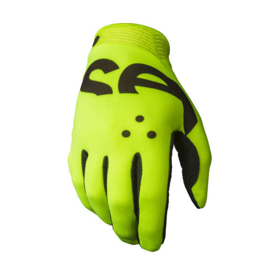 Gants cross SEVEN 18.1 Zero Crossover - Jaune Fluo