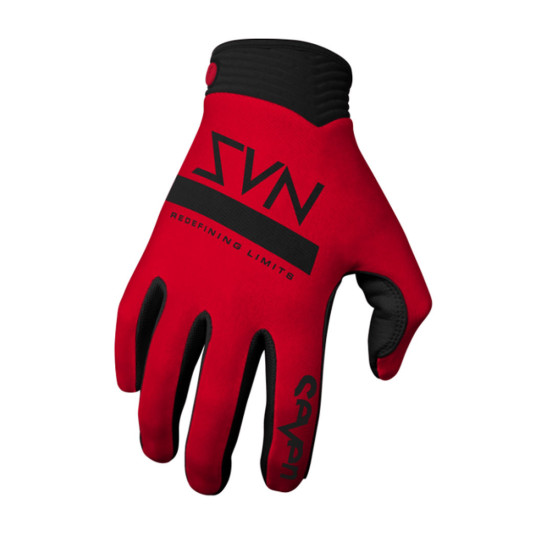 Gants cross Seven 21.1 Zero Contour - Rouge