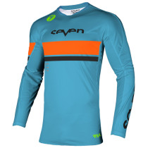 Maillot Seven 21.2 Rival Vanquish - Bleu Cyan