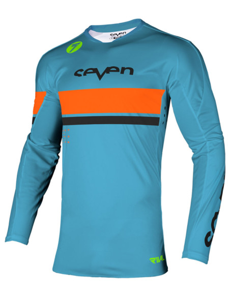 Maillot Seven 21.2 Rival Vanquish - Bleu Cyan