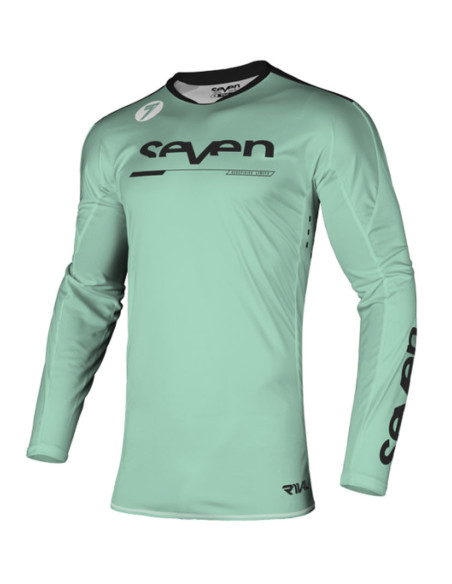 Maillot cross Seven 21.1 Rival Rampart - Vert Menthe Noir