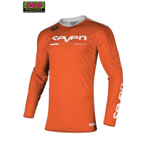 Maillot cross Seven 21.1 Rival Rampart - Rouge Fluo