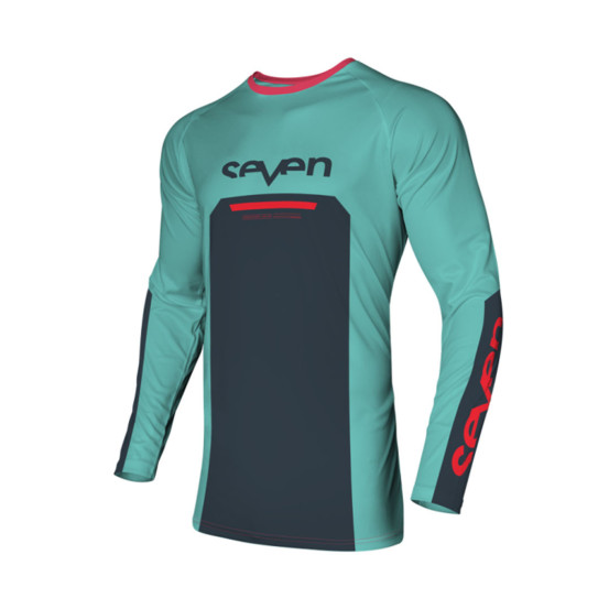 Maillot cross Seven 22.1 Vox Phaser - Aruba Bleu Turquoise