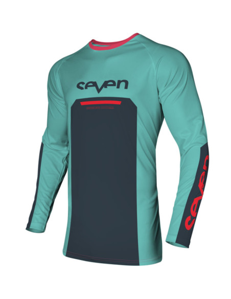 Maillot cross Seven 22.1 Vox Phaser - Aruba Bleu Turquoise