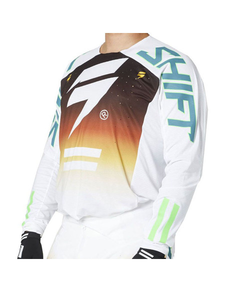 Maillot cross Shift 2021 Black Label Lean