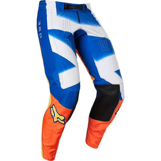 Pantalon cross Fox 2022 360 Rkane - Orange Bleu