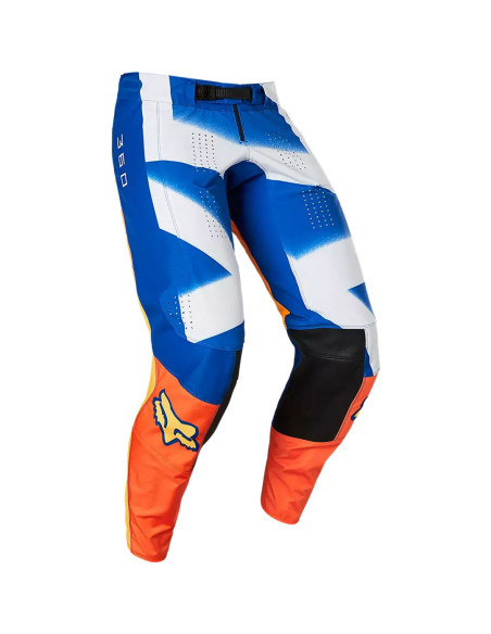 Pantalon cross Fox 2022 360 Rkane - Orange Bleu