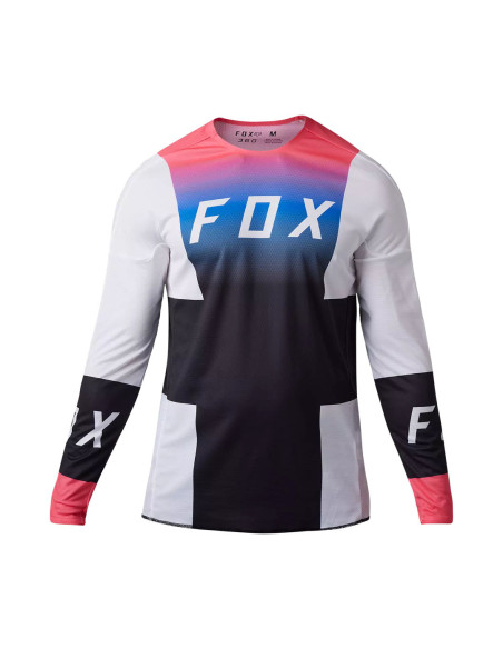 Maillot cross Fox 360 Horyzn - Noir Blanc