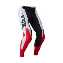 Pantalon cross Fox Flexair Unity Le - Blanc Rouge Bleu