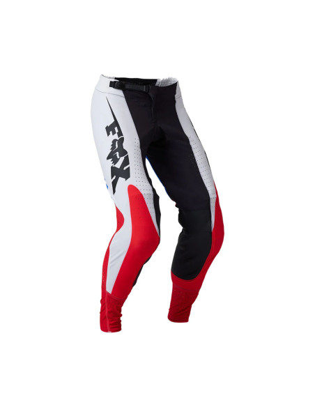 Pantalon cross Fox Flexair Unity Le - Blanc Rouge Bleu