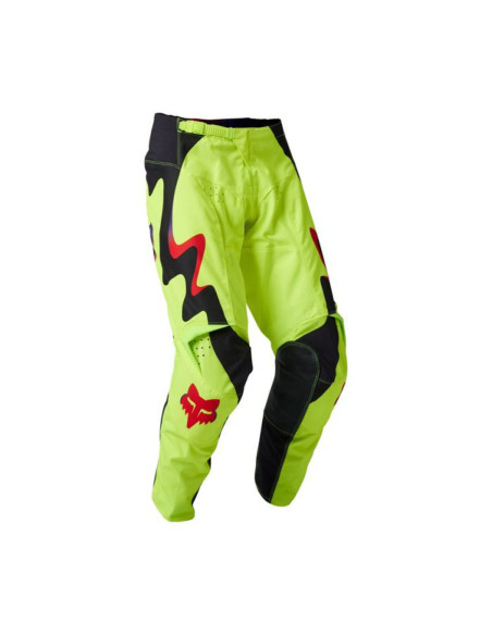 Pantalon cross Fox 180 Kozmik - Jaune Fluo