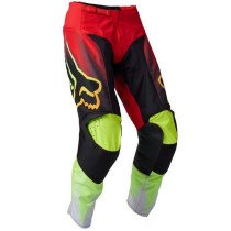 Pantalon cross Fox 180 Statk - Rouge Fluo