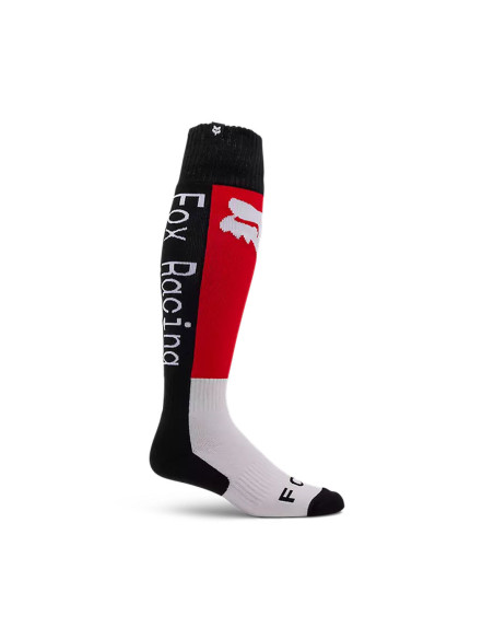 Chaussettes cross enfant Fox 2025 180 Lean - Rouge Fluo