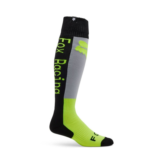 Chaussettes cross enfant Fox 2025 180 Lean - Jaune Fluo