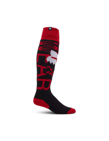 Chaussettes cross enfant Fox 2025 180 Race Spec - Rouge Fluo