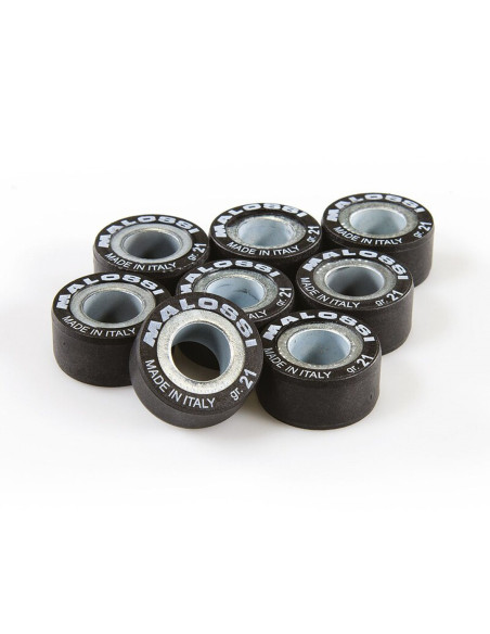 Jeu de 8 galets de variateur origine/Multivar MALOSSI 26x12,8mm