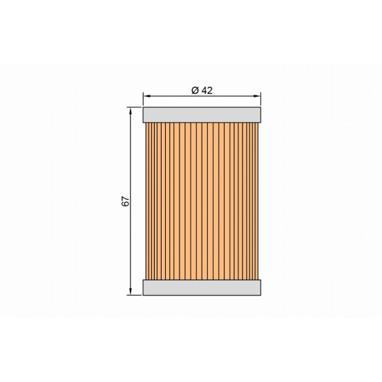 Filtre à huile TWIN AIR - KTM 450 SXF 2013-2014 / 500 EXCF 2012-2014