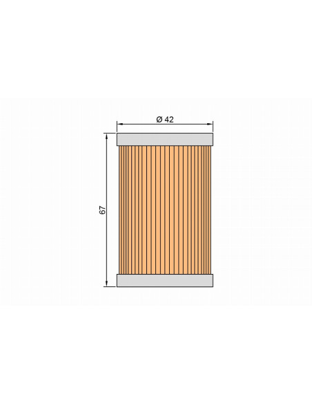 Filtre à huile TWIN AIR - KTM 450 SXF 2013-2014 / 500 EXCF 2012-2014