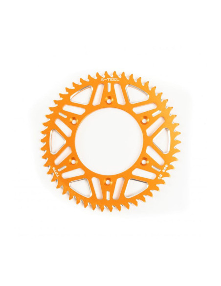 Couronne Alu S-TEEL KTM Pas 428 Orange