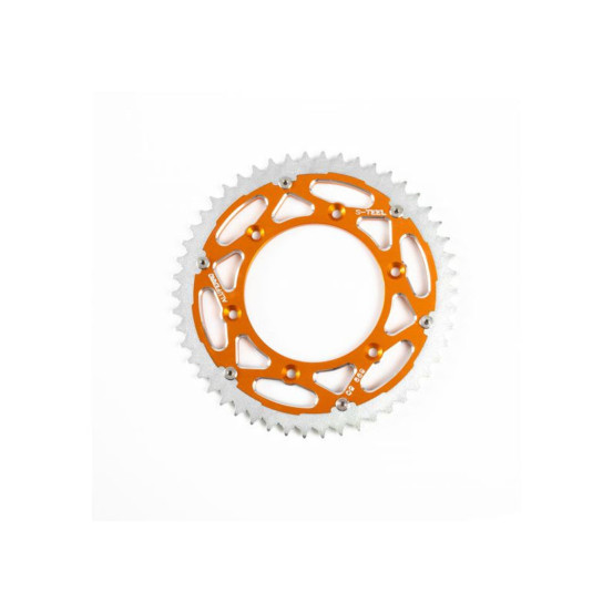 Couronne Bi-Métal S-TEEL KTM/Husqvarna Pas 520 Orange